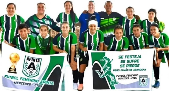 Apinta de Mercedes se luce en el Torneo Regional Litoral Norte Futsal AFA en Posadas