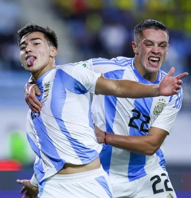 Deportes: La Selección Argentina Sub-20 venció a Colombia y clasificó al Mundial